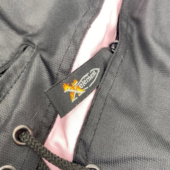 X Element Black & Pink Motorcycle Full Zip Jacket - Picture 12 of 12